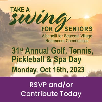 RSVP to Take a Swing for Seniors Event